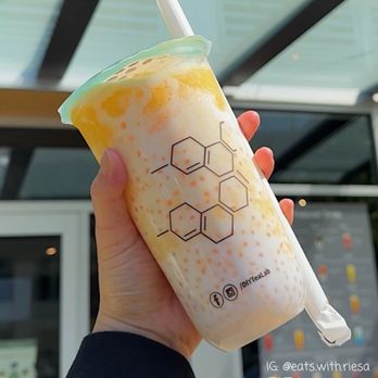 DIY Tea Lab - Fremont - Mango Sago - Bubble Tea Near Me - Seattle, Washington