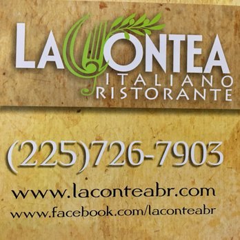 La Contea - La Contea - " The Countess" - Italian Near Me - Baton Rouge, Louisiana