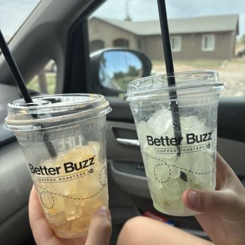 Better Buzz Coffee - so much ice! - Coffee & Tea Near Me - Queen Creek, Arizona