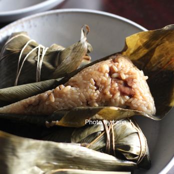Moment - Pork Zongzi 咸蛋黄肉粽子 ($4.25 each) - special for Dragon Boat Festival. Really delicious. - Bakeries Near Me - Champaign, Illinois
