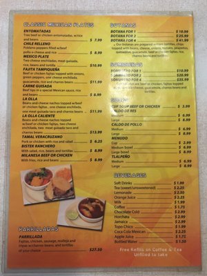 Menu photo 5 La Olla Mexican Restaurant Edinburg, TX Menu photo 5 La Olla Mexican Restaurant Edinburg, TX