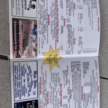 The Burger Inn - The menu - Burgers Near Me - Melbourne, Florida