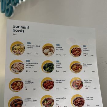 Tigawok - Menu - Chinese Near Me - Burbank, California