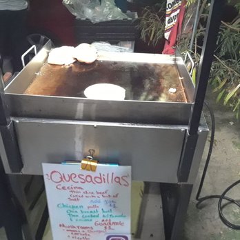 Quesadillas Tepexco - a sign for quesadillas - Food Stands Near Me - Los Angeles, California Quesadillas Tepexco - a sign for quesadillas - Food Stands Near Me - Los Angeles, California