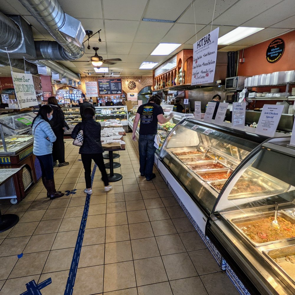 Mediterranean Deli - Inside. Line to order. Order at the registers in the back. - Mediterranean Near Me - Chapel Hill, North Carolina Mediterranean Deli - Inside. Line to order. Order at the registers in the back. - Mediterranean Near Me - Chapel Hill, North Carolina