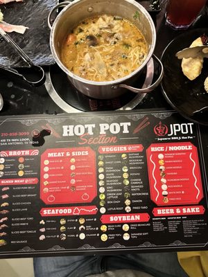 Menu photo 5 Jpot San Antonio, TX