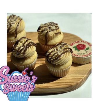 Sussie's Sweets - Mazapan Mini Cupcakes - Desserts Near Me Sussie's Sweets - Mazapan Mini Cupcakes - Desserts Near Me