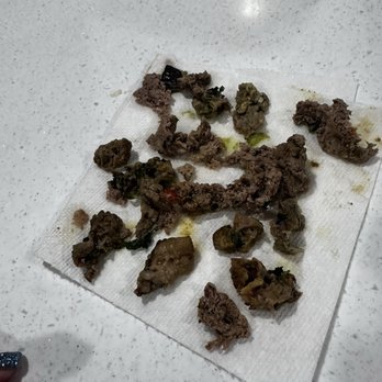 Chipotle Mexican Grill - All the chunks of fat/ gristle that weren't edible - Fast Food Near Me - Ellenton, Florida