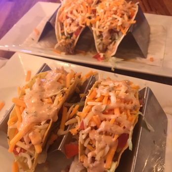 Thunder and Buttons - Shredded pork tacos. TACO TUESDAY! - New American Near Me - Colorado Springs, Colorado Thunder and Buttons - Shredded pork tacos. TACO TUESDAY! - New American Near Me - Colorado Springs, Colorado