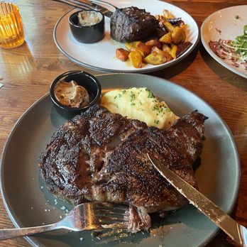 Campground - Absolutely best steak I've ever had in a restaurant. And it was just as delicious on day two. Worth the drive worth the price. - New American Near Me - Arcata, California
