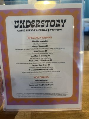 Menu photo 8 Understory Oakland, CA Menu photo 8 Understory Oakland, CA