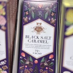 Whole Foods Market - Black salt caramel chocolate bar