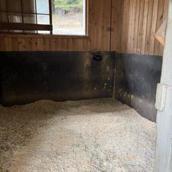 Clean stall