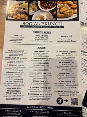 Menu photo 8 The Social House Fort Worth, TX