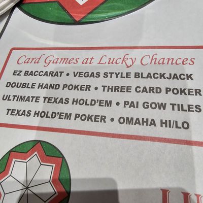 Lucky Chances Casino by null