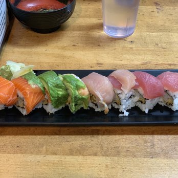 Geta - Rainbow Tempura Roll (~$10). - Japanese Near Me - Oakland, California