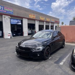 Car with tint