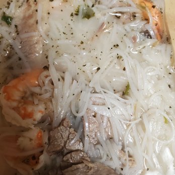 Pho Avina - The broth is a milky color, and it definitely should NOT be. That's because the starch came out and altered the color, and flavor. - Vietnamese Near Me - Glendale, Arizona Pho Avina - The broth is a milky color, and it definitely should NOT be. That's because the starch came out and altered the color, and flavor. - Vietnamese Near Me - Glendale, Arizona