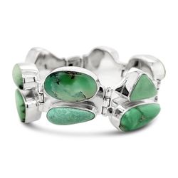 Christopher & - Silver Variscite Bracelet
