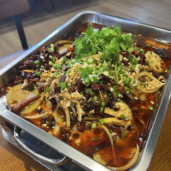 Kung Fu Noodle - S4. Chongqing Spicy Grilled Fish - Noodles Near Me - Cincinnati, Ohio