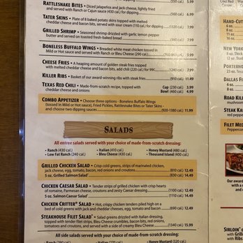 Texas Roadhouse - Menu 2/9/2023 - Steakhouses Near Me - San Marcos, Texas Texas Roadhouse - Menu 2/9/2023 - Steakhouses Near Me - San Marcos, Texas