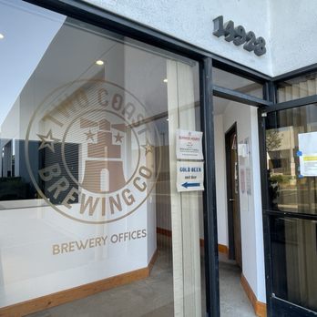 Two Coast Brewing - Front is actually the exit. - Breweries Near Me - Gardena, California