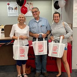 Power Financial Credit Union - Happy members celebrating 70th Anniversary