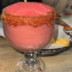 Lempira Restaurant - Eastway Dr - Strawberry margarita