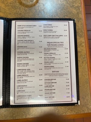 Menu photo 2 The Coriander Victoria, BC Menu photo 2 The Coriander Victoria, BC