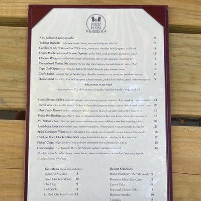 Menu photo 2 Hinesburgh Public House Hinesburg, VT