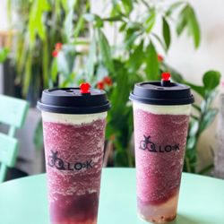 Look Bubble Tea - Cheese grape