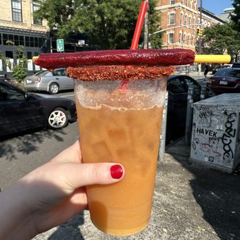 Las Miches - Mango Michelada - Juice Bars & Smoothies Near Me - Brooklyn, New York Las Miches - Mango Michelada - Juice Bars & Smoothies Near Me - Brooklyn, New York