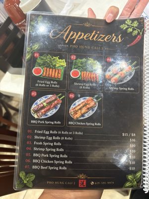 Menu photo 1 Pho Hung Cali 2 Chula Vista, CA Menu photo 1 Pho Hung Cali 2 Chula Vista, CA