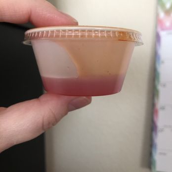 Panda Express - This is all the sauce you get for 4 spring rolls - Chinese Near Me - Riverbank, California