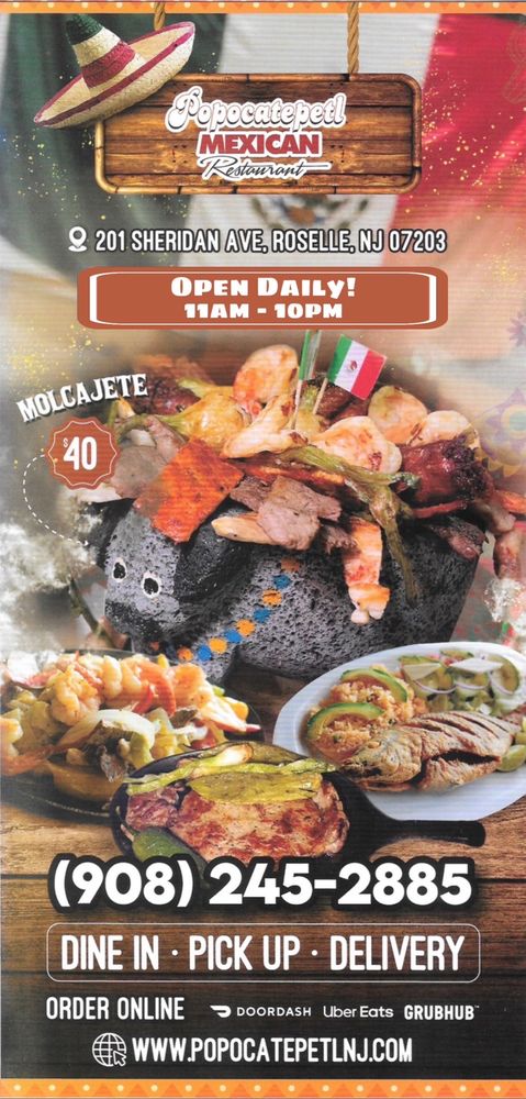El Popocatepetl — Mexican restaurant in Roselle