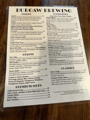 Menu photo 8 Burgaw Brewing Burgaw, NC