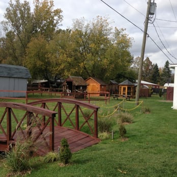 Huron Turkey Farm - a wooden bridge over a stream - Farmers Market Near Me - Romulus, Michigan