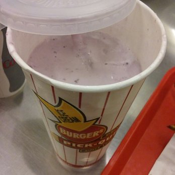 PICK-QUICK Drive In - Blackberry Strawberry shake to wash the food down - Burgers Near Me - Auburn, Washington PICK-QUICK Drive In - Blackberry Strawberry shake to wash the food down - Burgers Near Me - Auburn, Washington