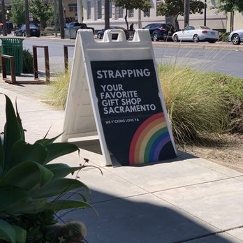 Strapping - sign outside store - Accessories Near Me - Sacramento, California Strapping - sign outside store - Accessories Near Me - Sacramento, California