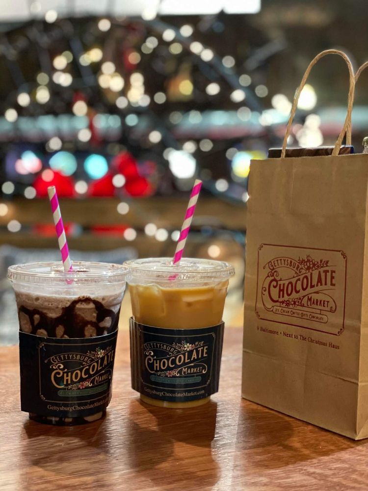 Food from Gettysburg Chocolate Market