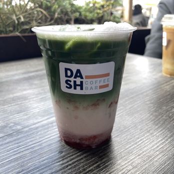 Dash Coffee Bar - strawberry matcha latte - Coffee & Tea Near Me - Pasadena, California Dash Coffee Bar - strawberry matcha latte - Coffee & Tea Near Me - Pasadena, California