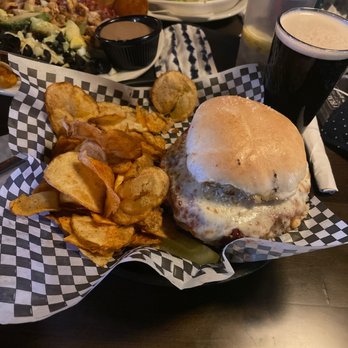 Ebenezer Ale House - Parm Burger (special) - New American Near Me - West Seneca, New York