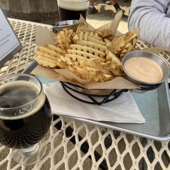 Mammoth Brewing - Waffle fries. - Breweries Near Me - Mammoth Lakes, California