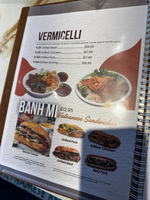 Menu photo 1 J’s Pho and Cafe Walnut Creek, CA