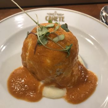 Cañete - Barceloneta's Bomba (spicy meatball) - Tapas/Small Plates Near Me - Barcelona, B Cañete - Barceloneta's Bomba (spicy meatball) - Tapas/Small Plates Near Me - Barcelona, B