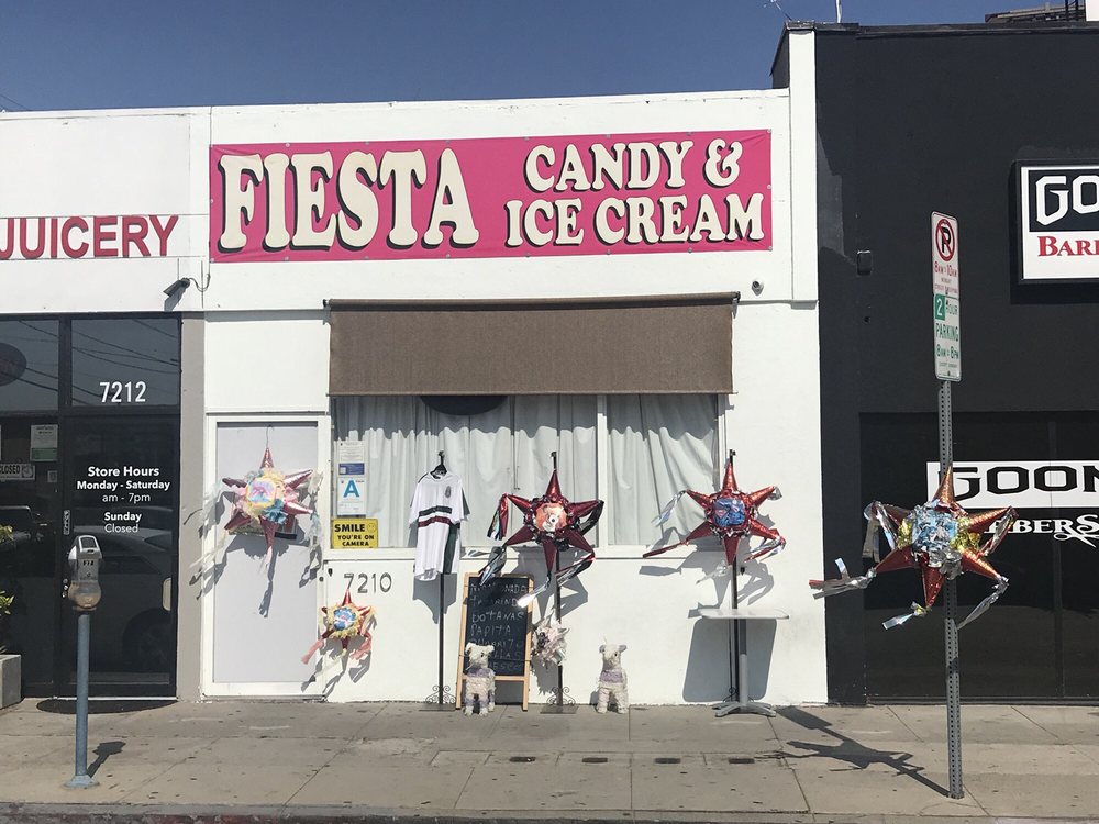FIESTA CANDY & ICE CREAM Candy Stores 7210 Remmet Ave, Los Angeles