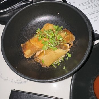 BLK SWAN - Cheesesteak eggrolls - New American Near Me - Baltimore, Maryland BLK SWAN - Cheesesteak eggrolls - New American Near Me - Baltimore, Maryland