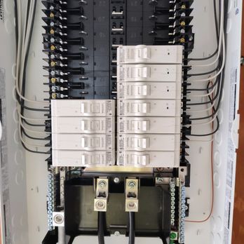 Bradley Electric - Brand new Leviton breaker panel installation. - Electricians Near Me - Westerville, Ohio Bradley Electric - Brand new Leviton breaker panel installation. - Electricians Near Me - Westerville, Ohio