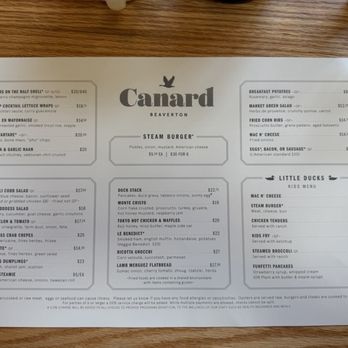 Canard - New American Near Me - Beaverton, Oregon Canard - New American Near Me - Beaverton, Oregon