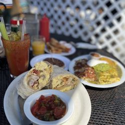 Esau's Cafe - California breakfast burrito!